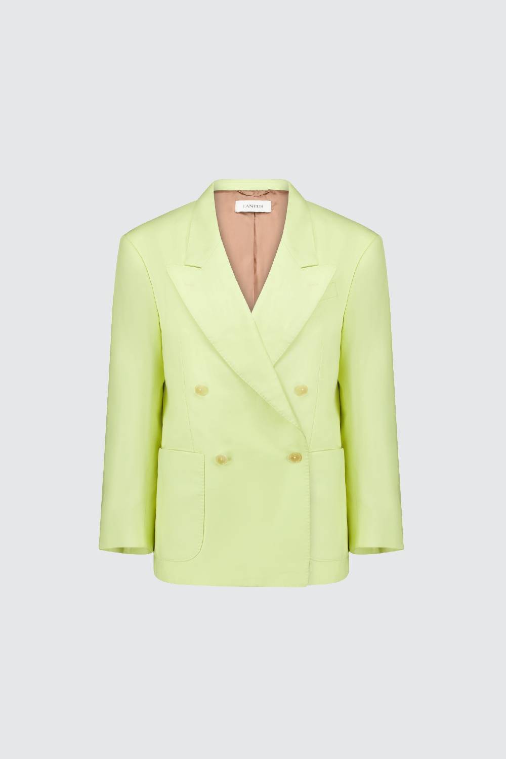Laneus Laneus Blazer Yellow Regular Doppio Petto
