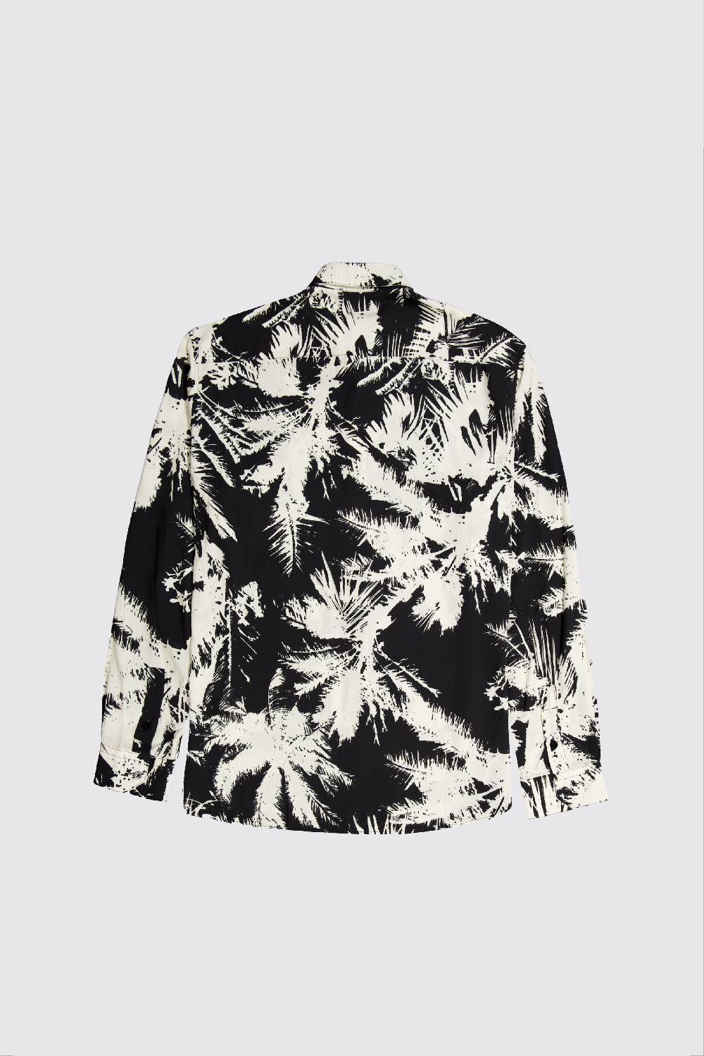 Laneus Laneus Camicia A Manica Lunga Palm Print