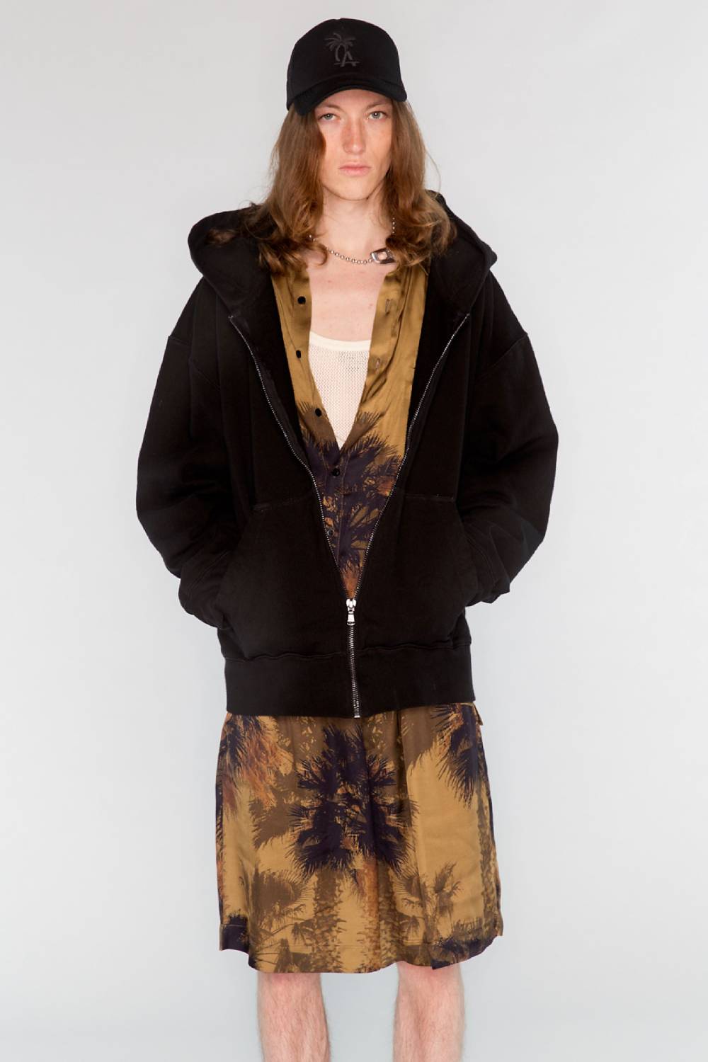 Laneus Laneus Camicia Palm Print