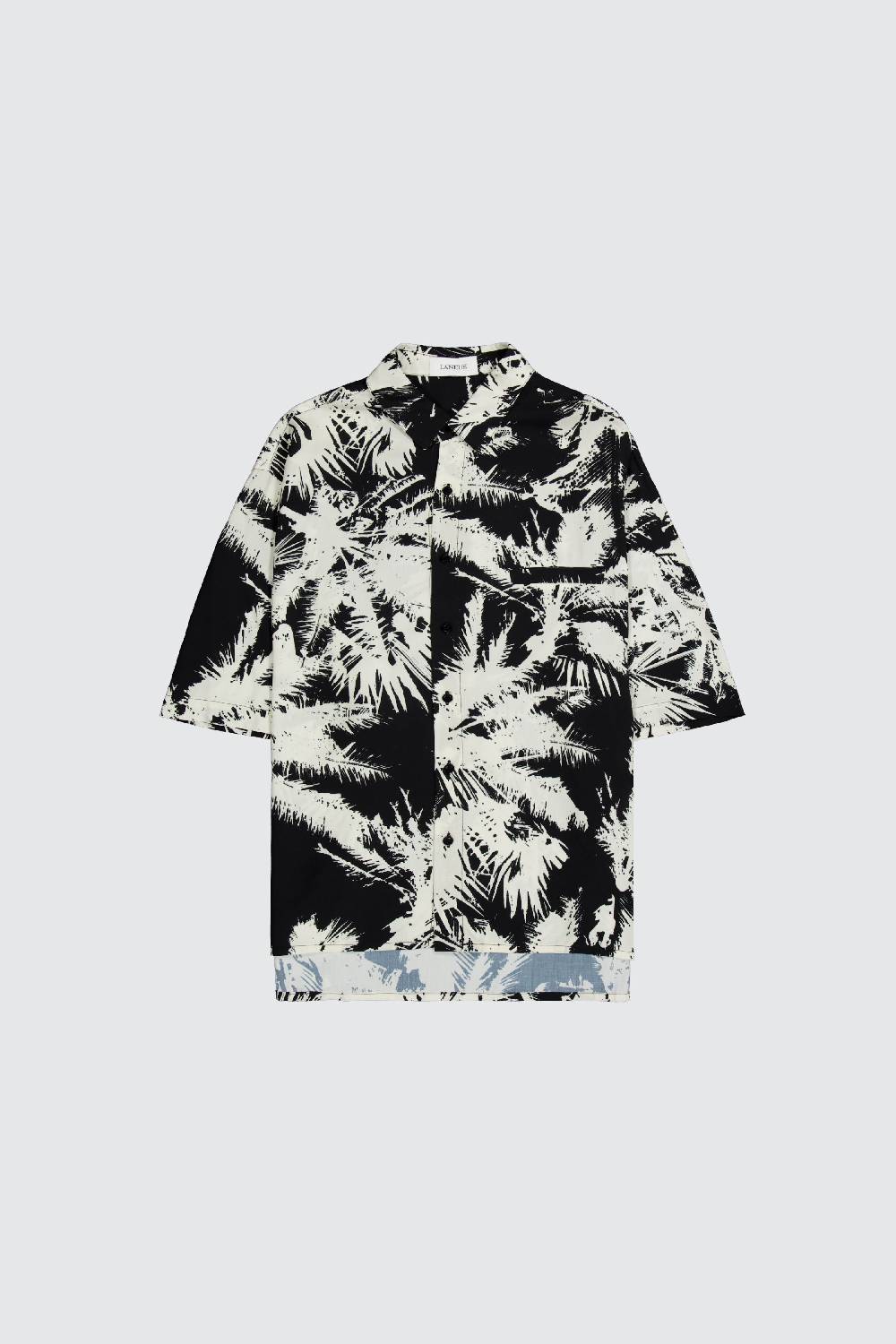 Laneus Laneus camicia palm print