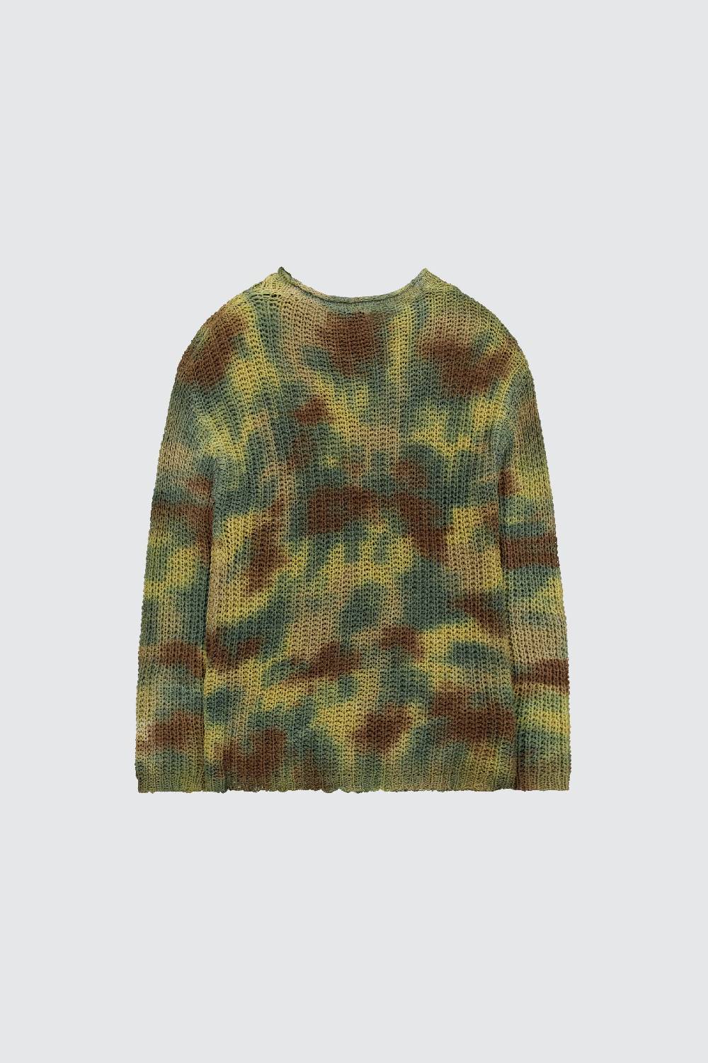 Laneus Laneus Maglia Tie Dye Camo Print