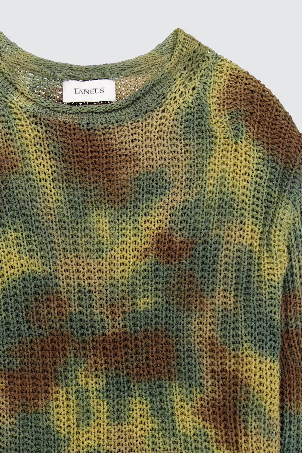 Laneus Laneus Maglia Tie Dye Camo Print