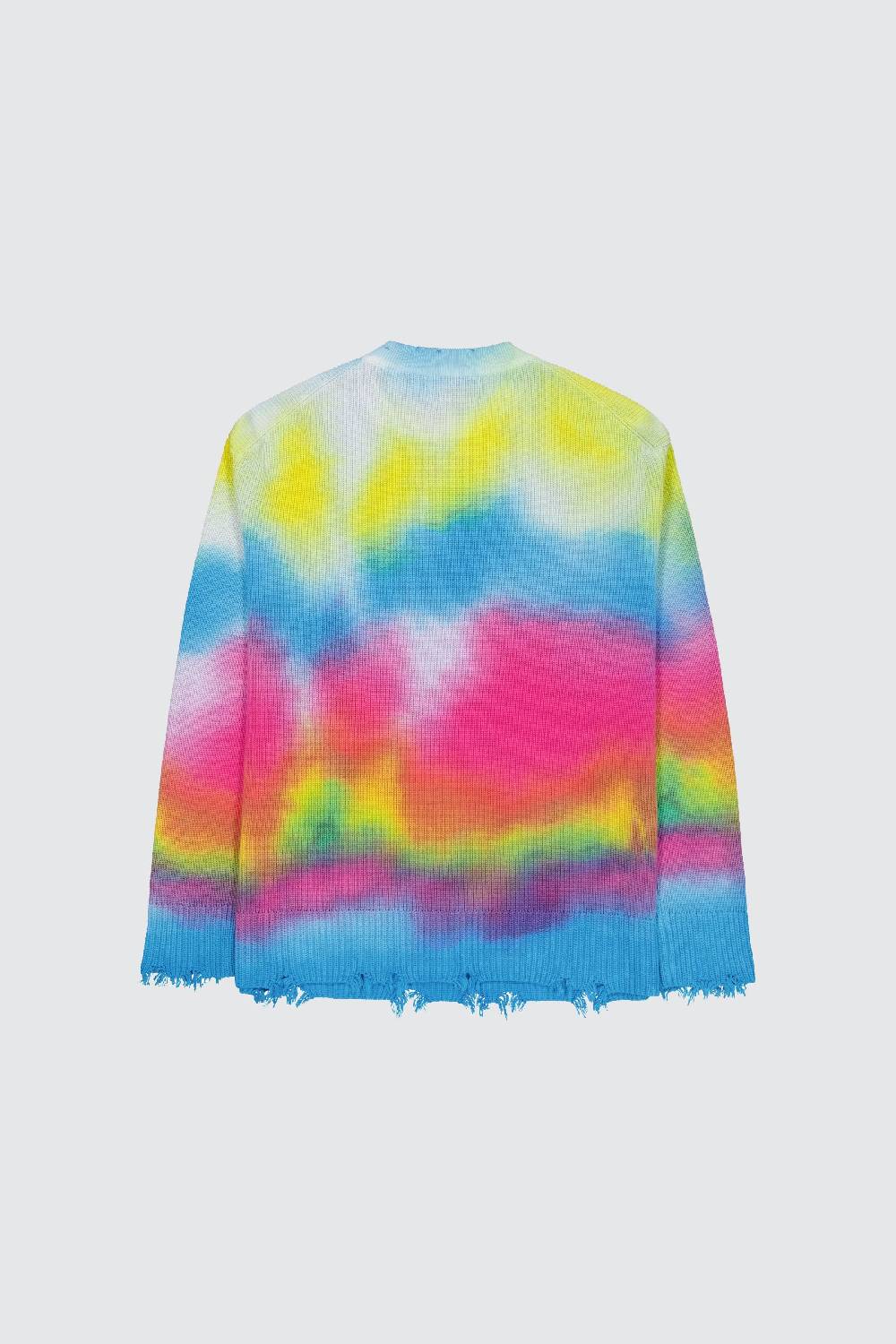 Laneus Laneus Maglia Tie Dye Print