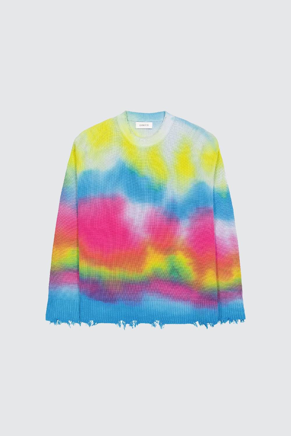 Laneus Laneus maglia tie dye print