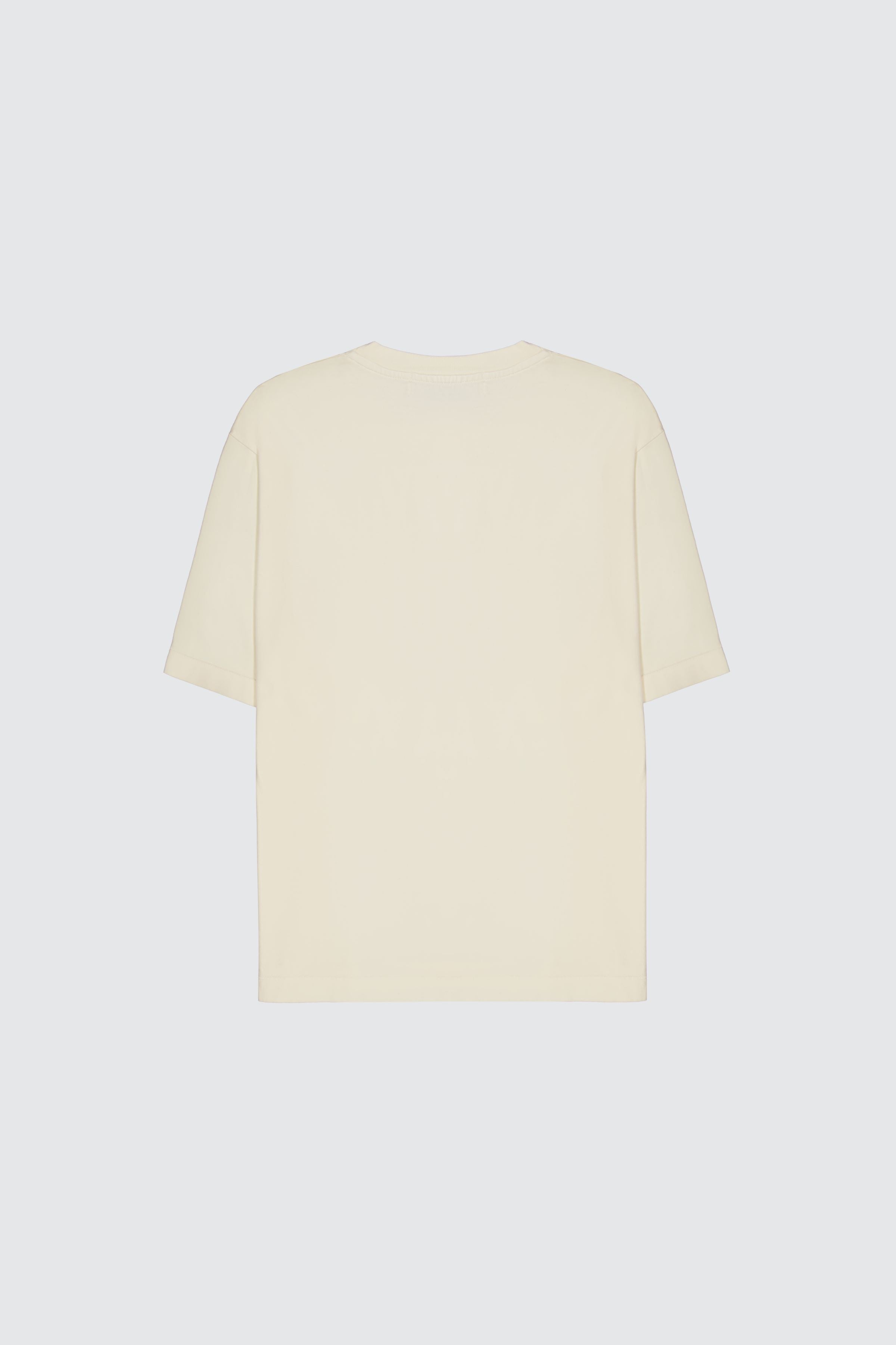 Laneus Laneus Milk T-shirt Palm Printed Logo