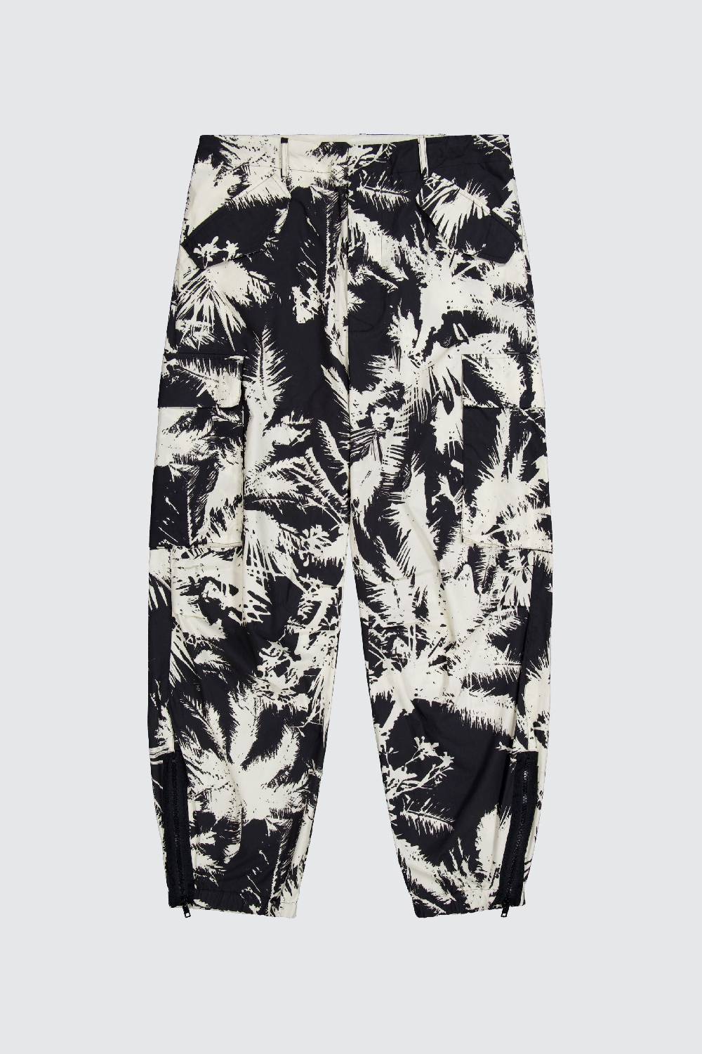 Laneus Laneus pantaloni palm print