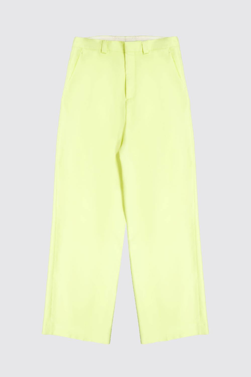Laneus Laneus pantaloni yellow dal fit regular