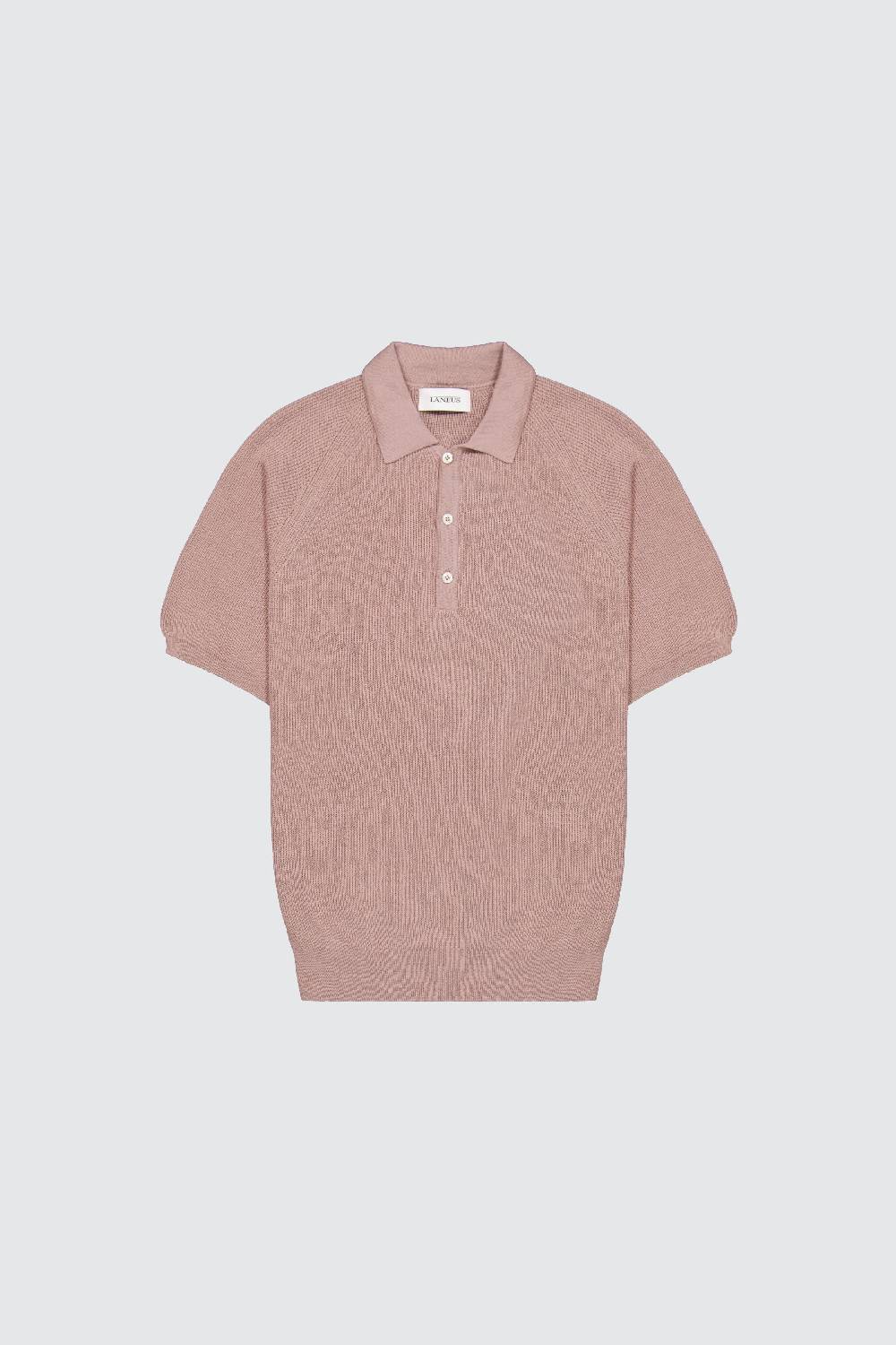 Laneus Laneus polo glacee in maglia con bottoni