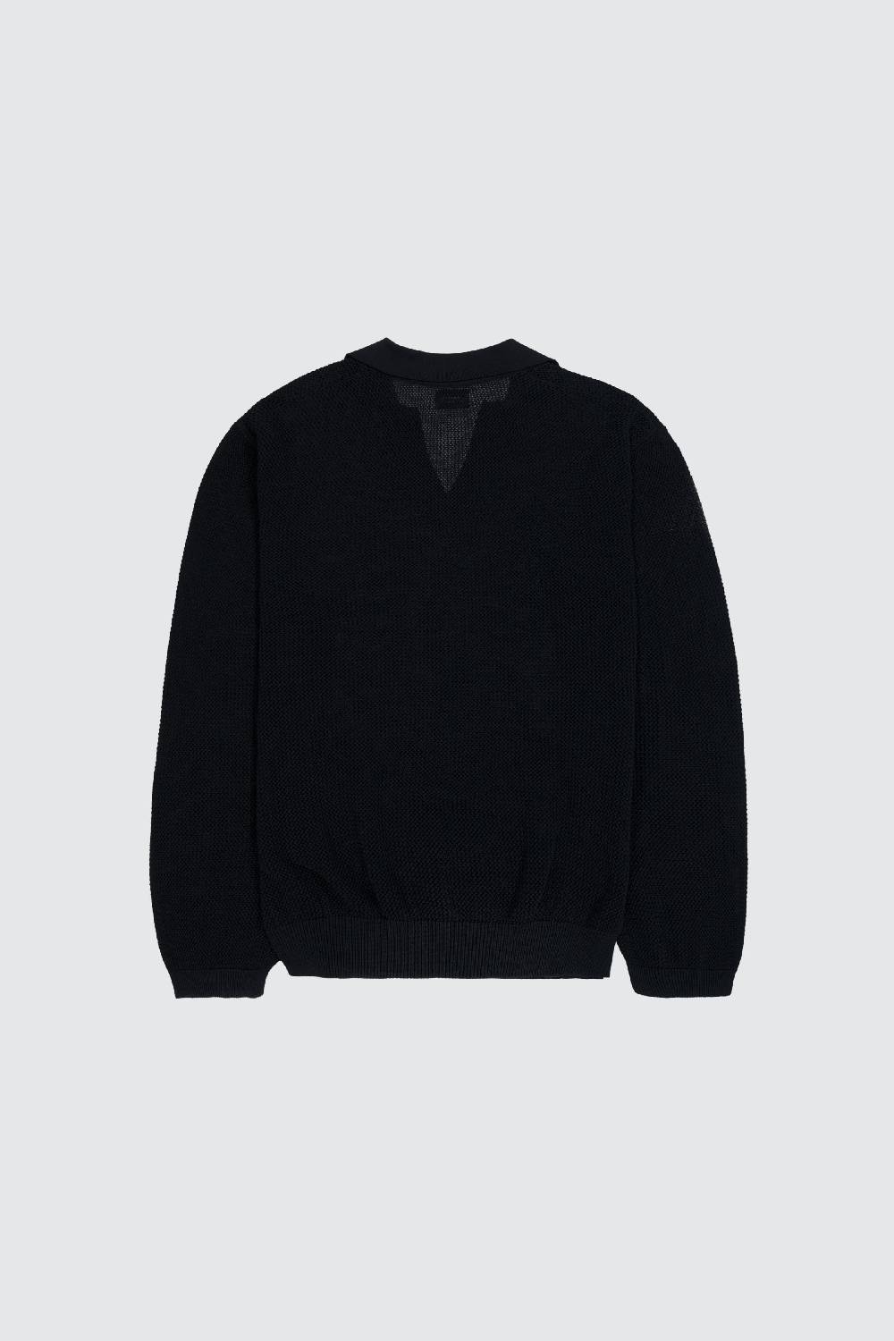 Laneus Laneus Polo In Mesh Con Scollo A V