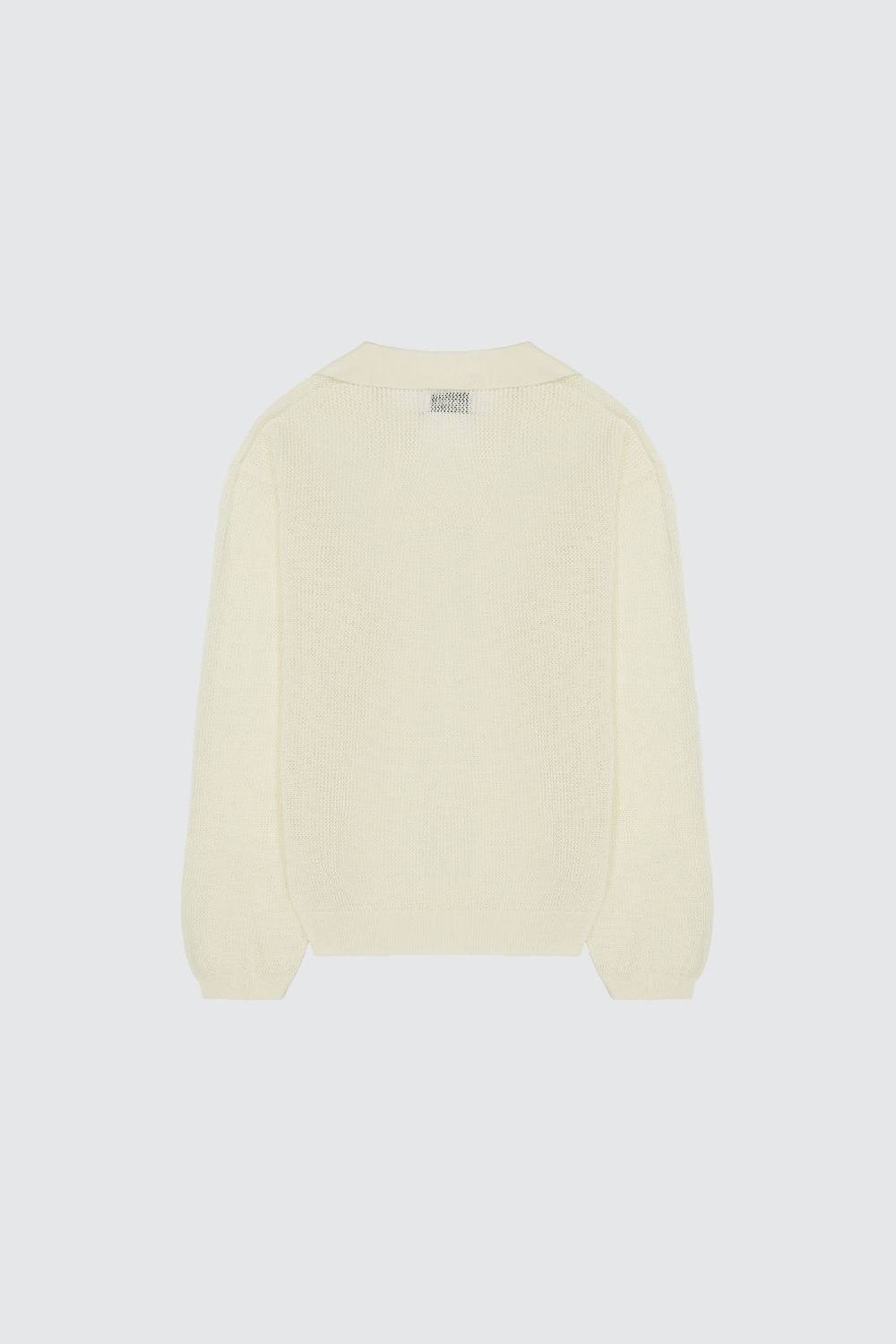 Laneus Laneus Polo In Mesh Con Scollo A V