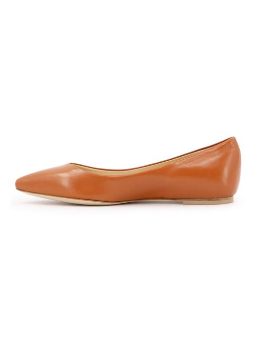 L'ARIANNA BALLERINE BL1011 DA DONNA IN SOFT CUOIO CON TACCO BASSO L'ARIANNA