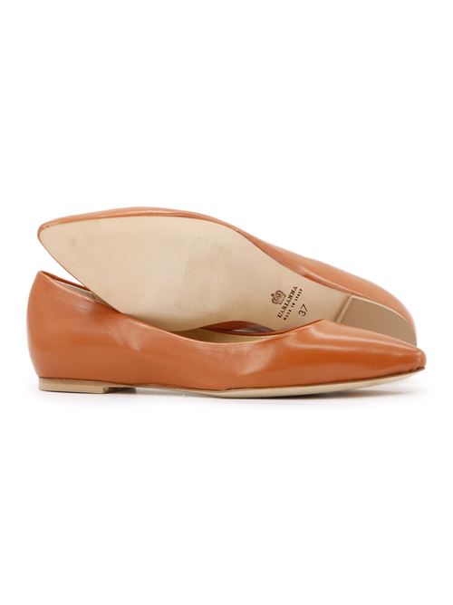 L'ARIANNA BALLERINE BL1011 DA DONNA IN SOFT CUOIO CON TACCO BASSO L'ARIANNA