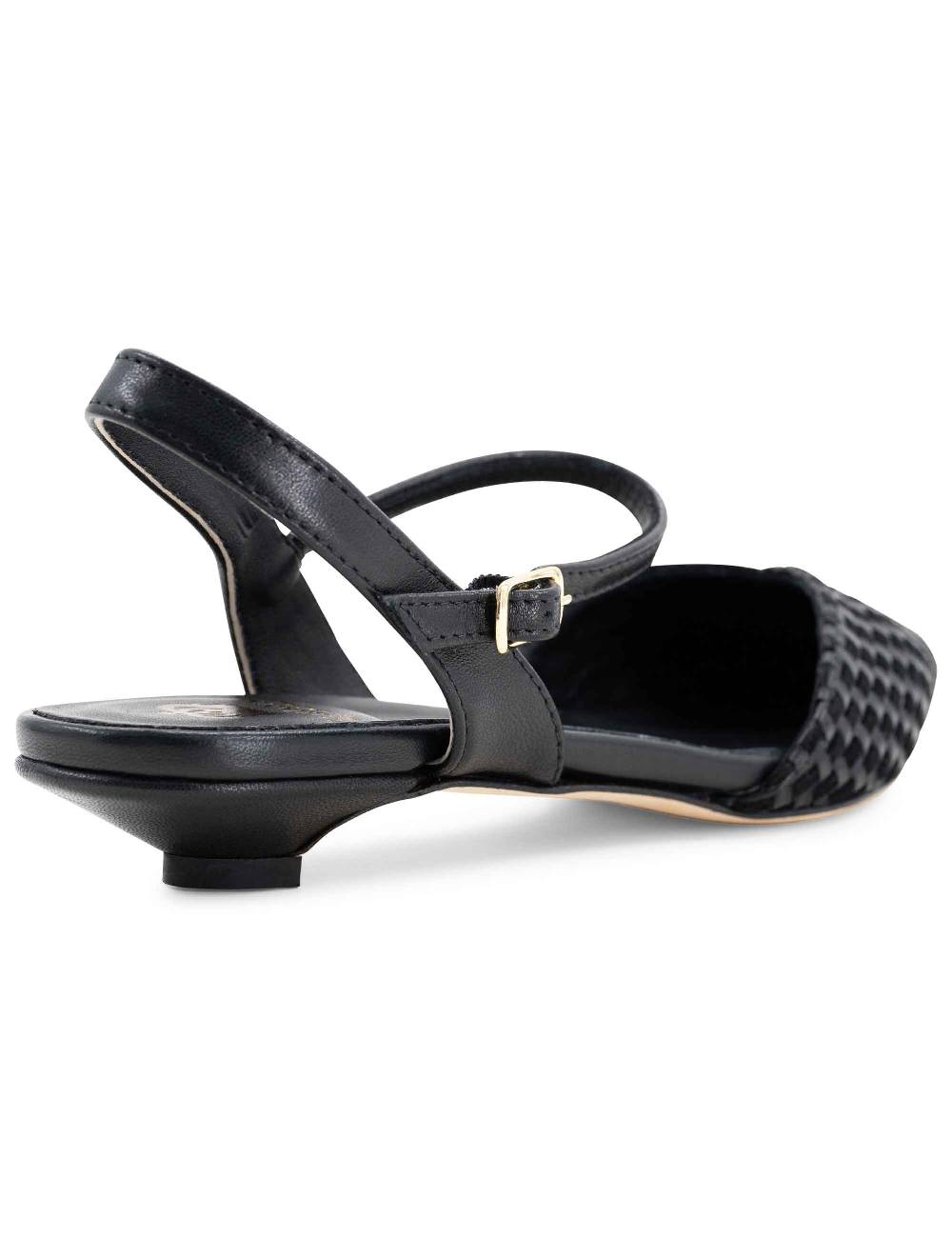 L'ARIANNA Ballerine BL1488/rt Da Donna In Camoscio E Pelle Nera Con Cinturino Alla Caviglia L'Arianna