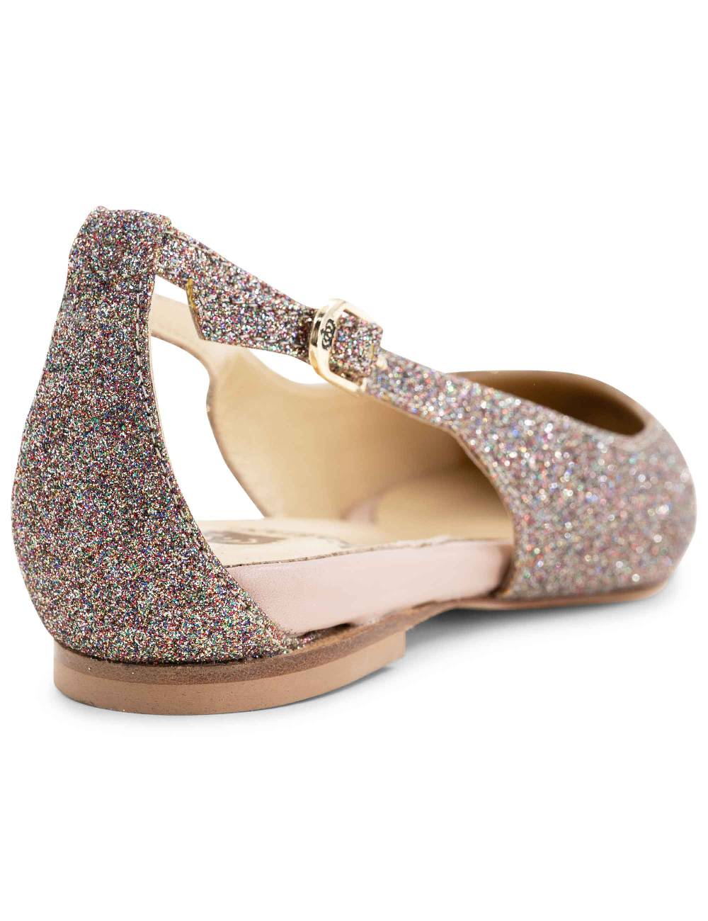 L'ARIANNA BALLERINE BL1599 DA DONNA IN Tessuto Luxury Multicolor CON TACCO BASSO L'ARIANNA