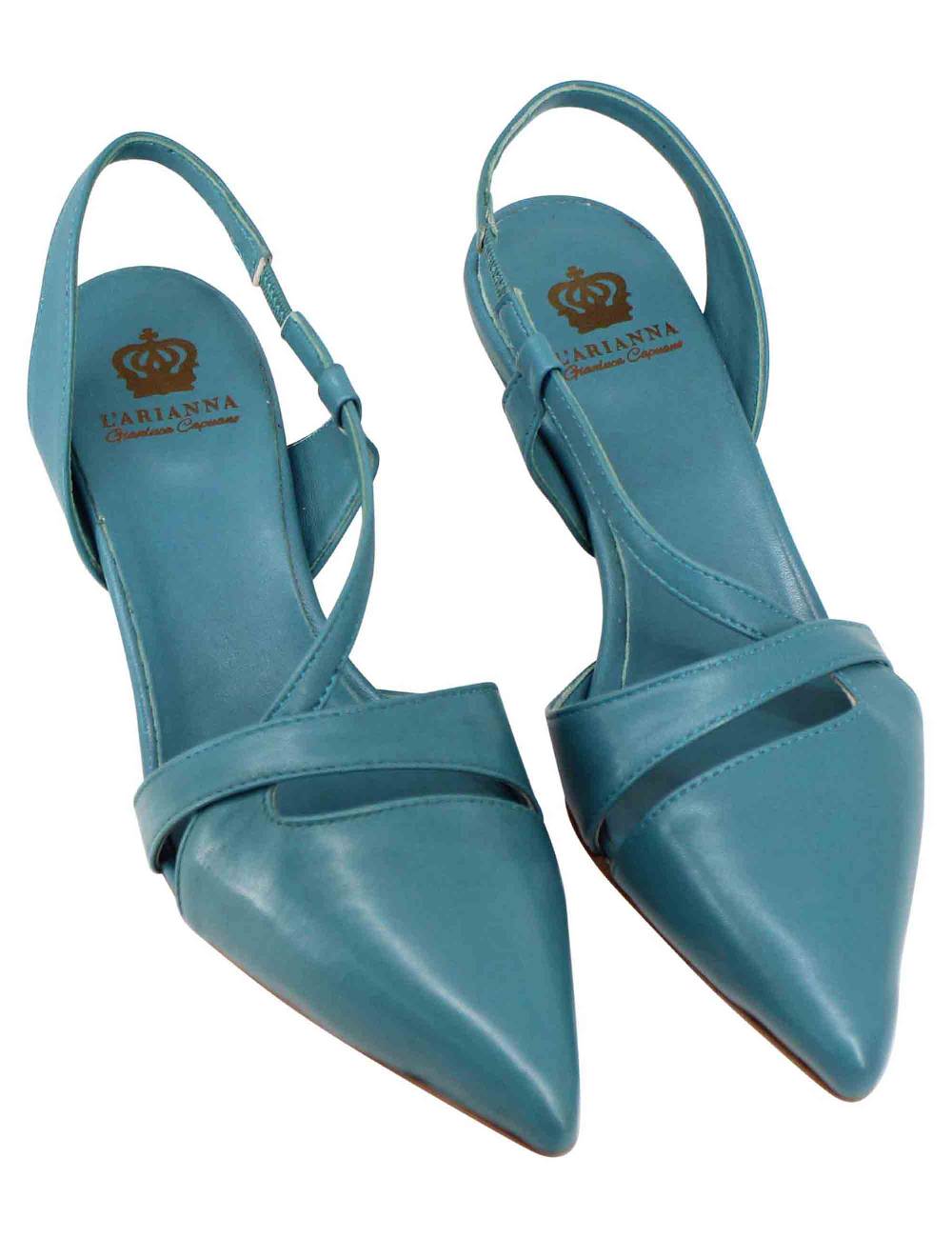 L'ARIANNA Decollete CH1721 Da Donna In Pelle Color Arcadia