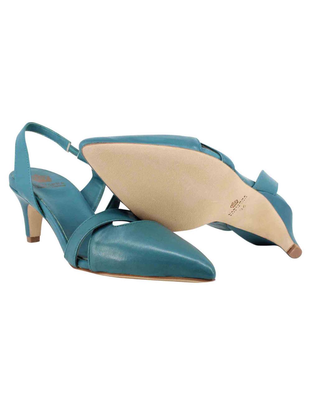 L'ARIANNA Decollete CH1721 Da Donna In Pelle Color Arcadia