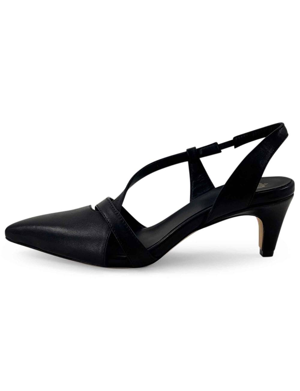 L'ARIANNA Decollete CH1721 Da Donna In Pelle Color Nero