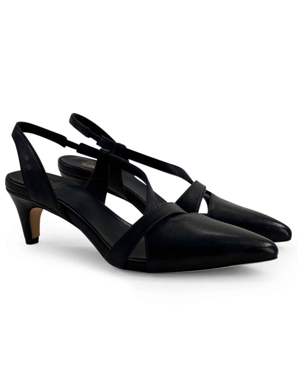 L'ARIANNA Decollete CH1721 Da Donna In Pelle Color Nero