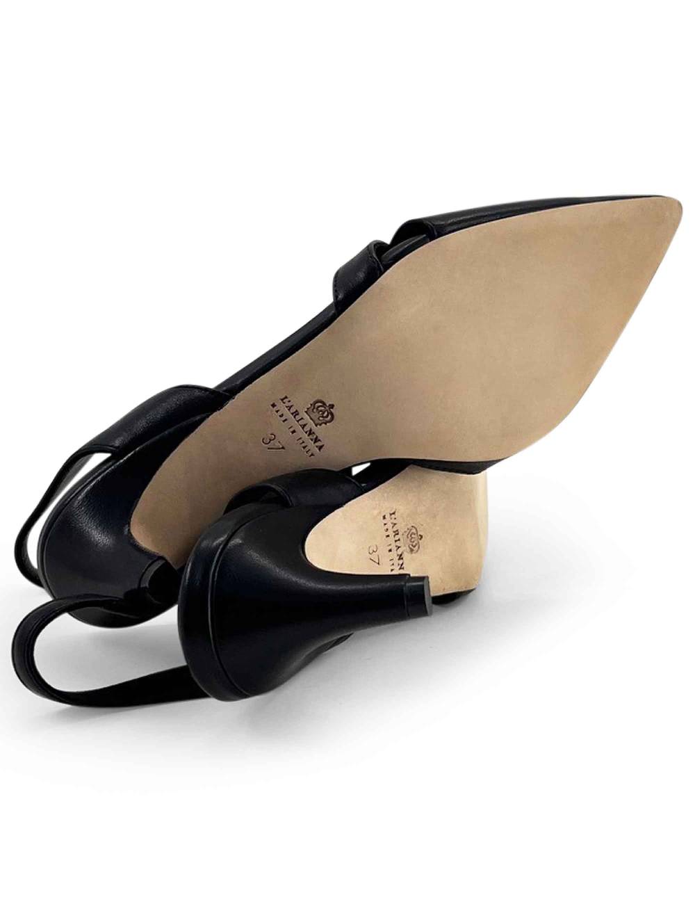 L'ARIANNA Decollete CH1721 Da Donna In Pelle Color Nero