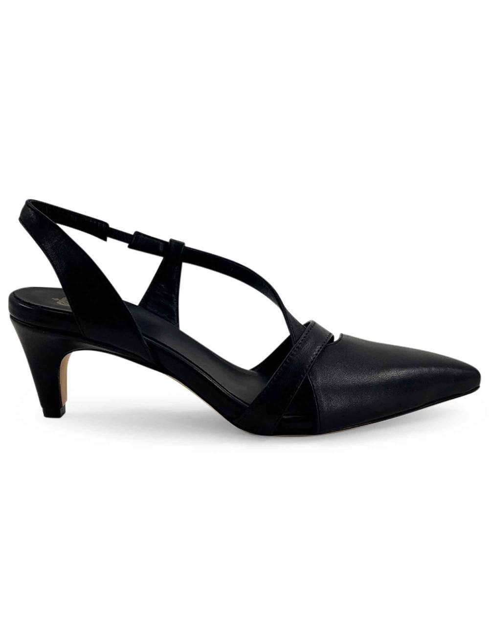 L'ARIANNA Decollete CH1721 da donna in pelle color nero L'ARIANNA Decollete CH1721 da donna in pelle color nero