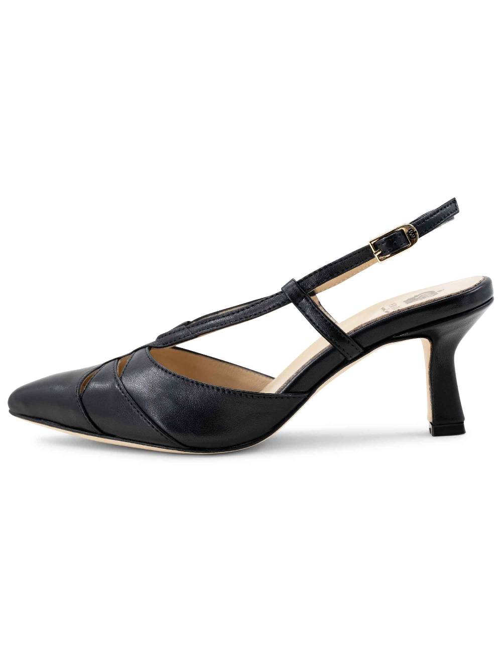 L'ARIANNA Decollete CH1757 Da Donna In Pelle BERLINO NERO L'Arianna