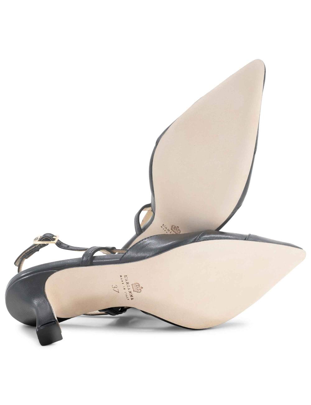 L'ARIANNA Decollete CH1757 Da Donna In Pelle BERLINO NERO L'Arianna