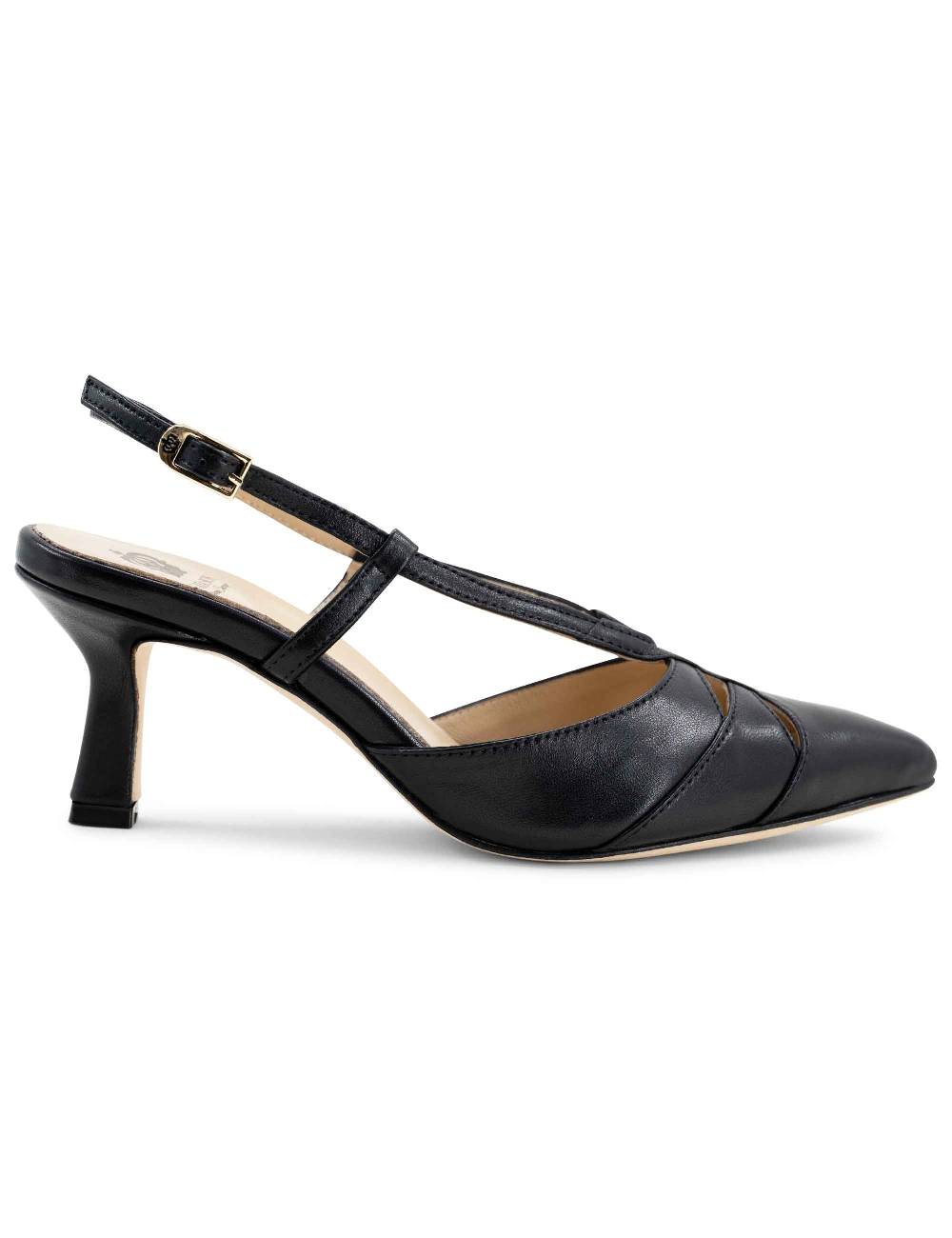 L'ARIANNA Decollete CH1757 da donna in pelle BERLINO NERO L'Arianna L'ARIANNA Decollete CH1757 da donna in pelle BERLINO NERO L'Arianna