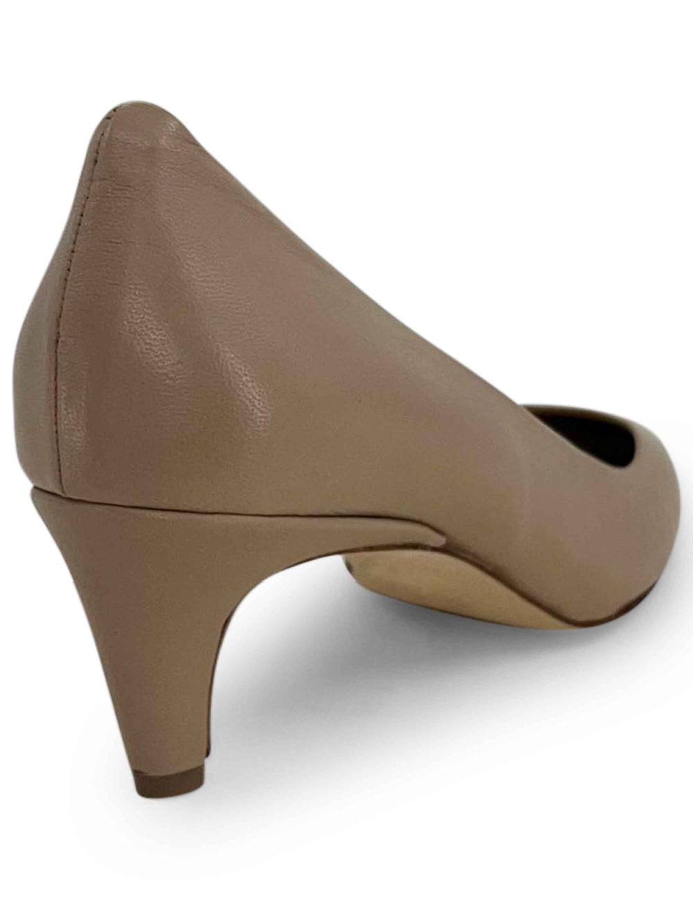 L'ARIANNA Decollete De1716 In Bilbao Ecru Con Tacco Tono Su Tono