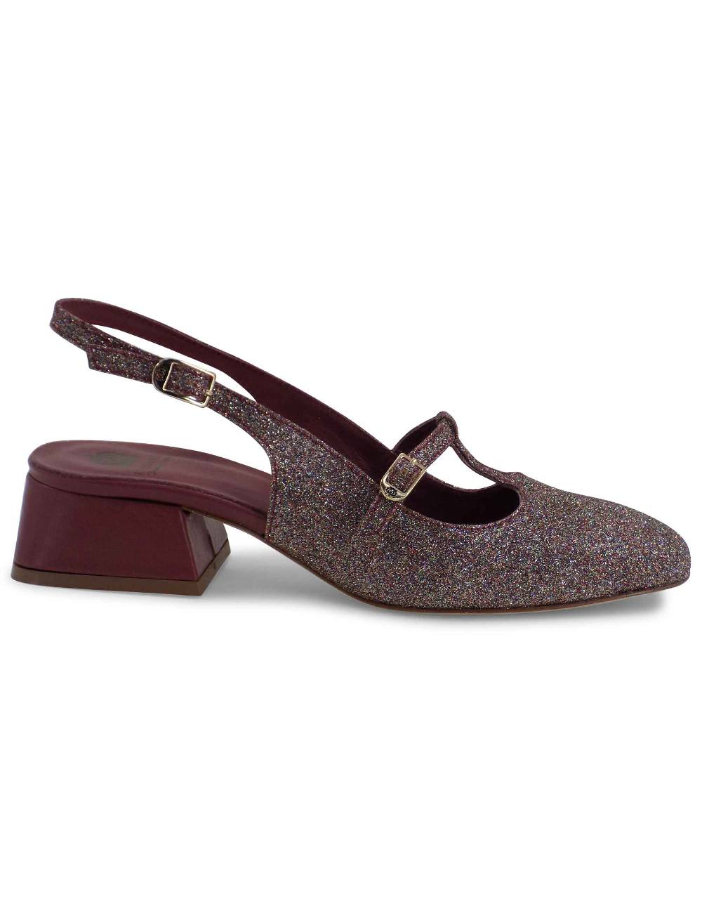 L'ARIANNA DECOLLETE CH1720/G IN TESSUTO GLITTER L'ARIANNA DECOLLETE CH1720/G IN TESSUTO GLITTER