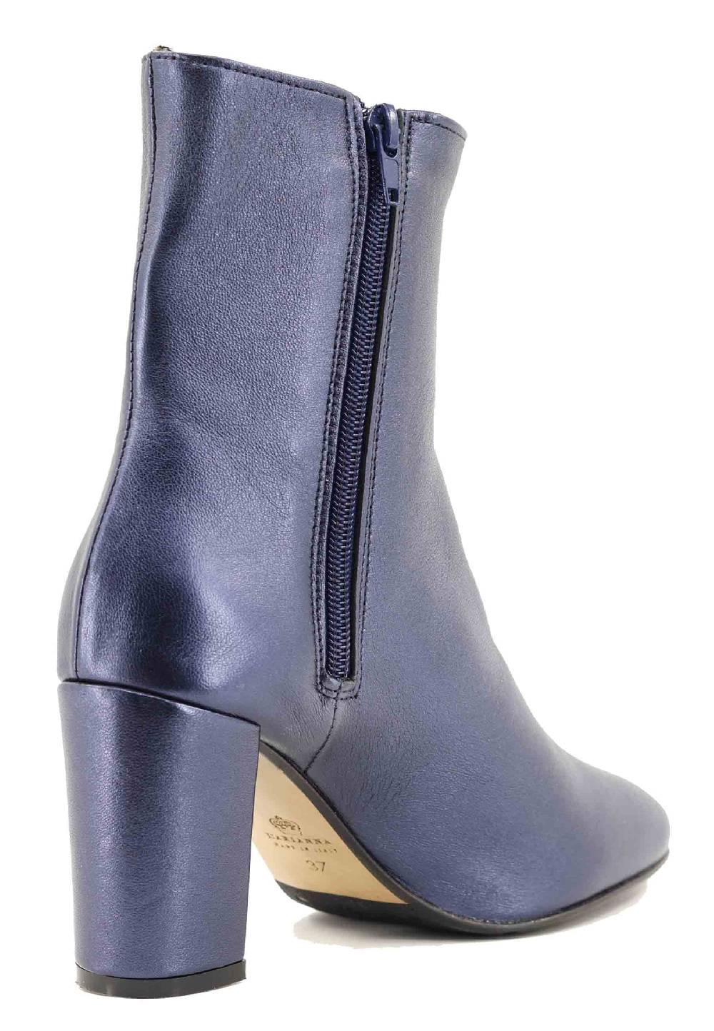 L'ARIANNA Stivaletti TR1692/G In Pelle Blu