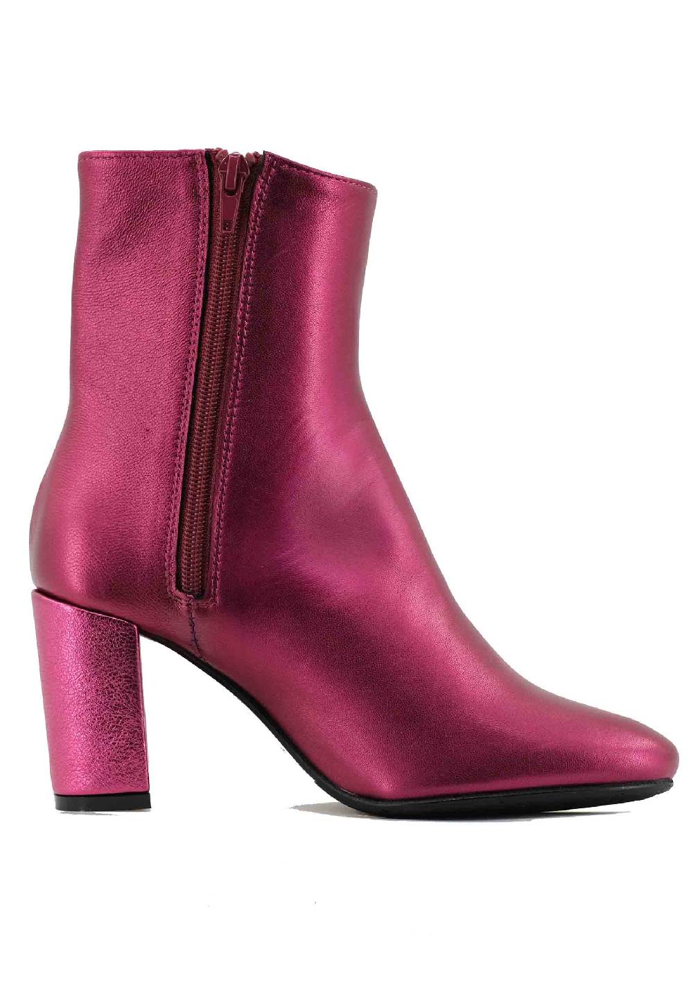 L'ARIANNA Stivaletti TR1692/G In Pelle Fuxia