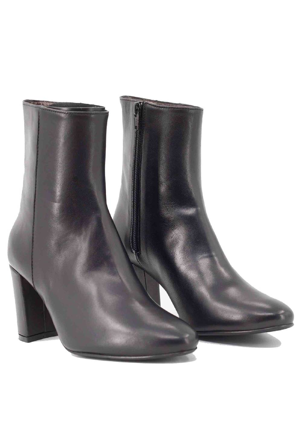 L'ARIANNA Stivaletti TR1692/G In Pelle Nera