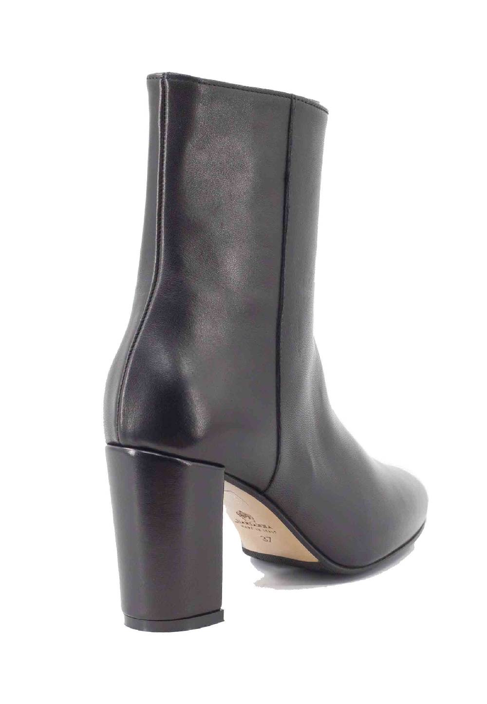 L'ARIANNA Stivaletti TR1692/G In Pelle Nera