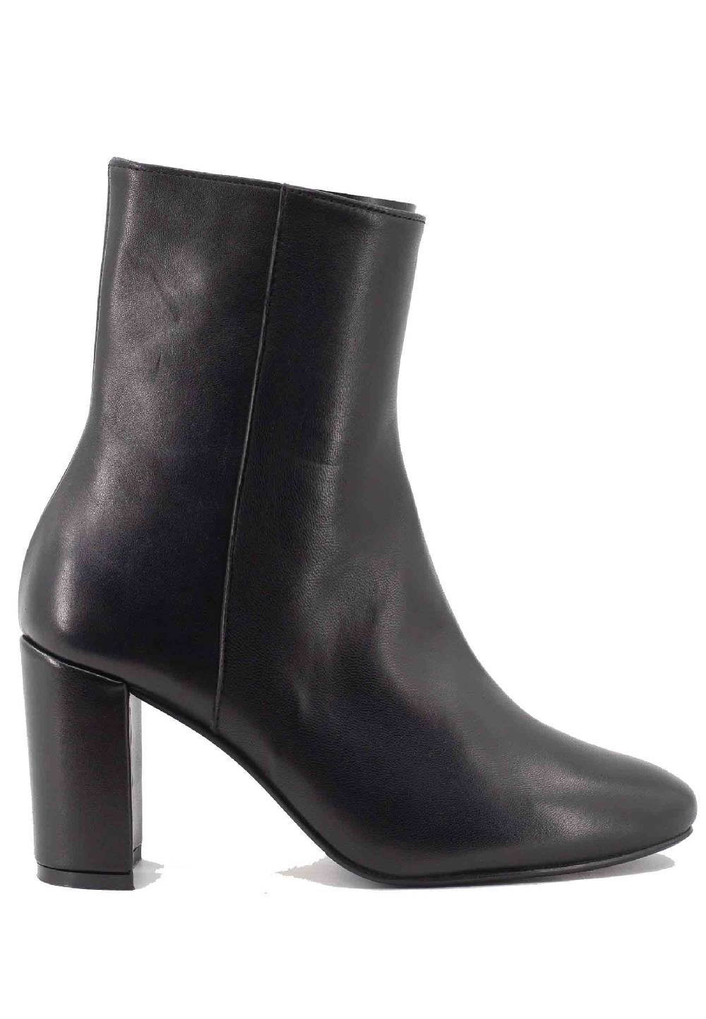 L'ARIANNA Stivaletti TR1692/G in pelle nera