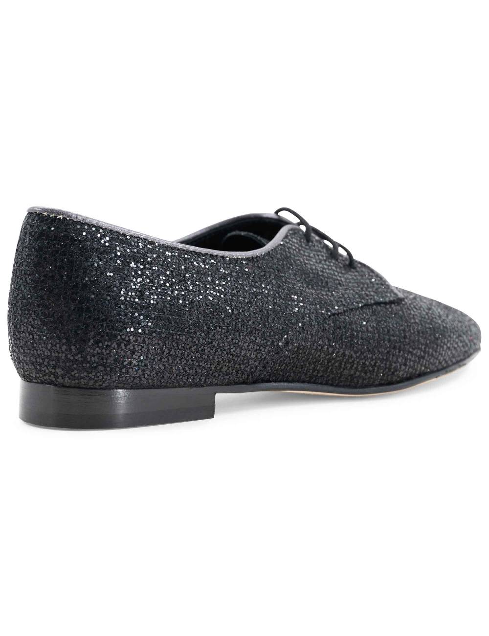 L'ARIANNA Scarpina Sc1706 Donna In Tessuto Moon Nero