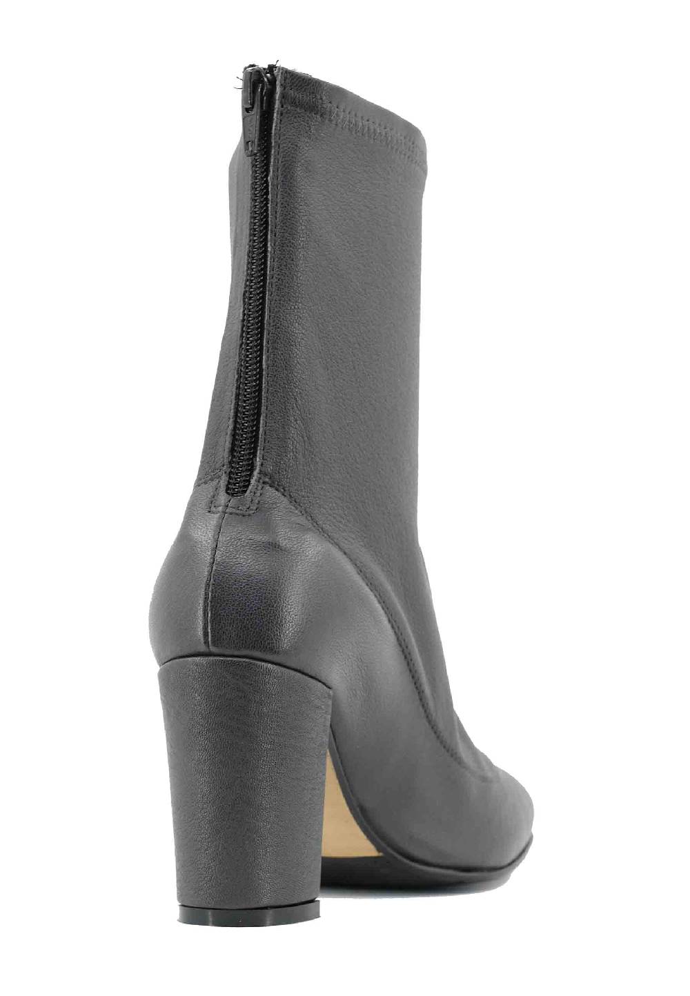 L'ARIANNA Stivaletti EL3002 In Elasticizzato Grigio Con Tacco Alto