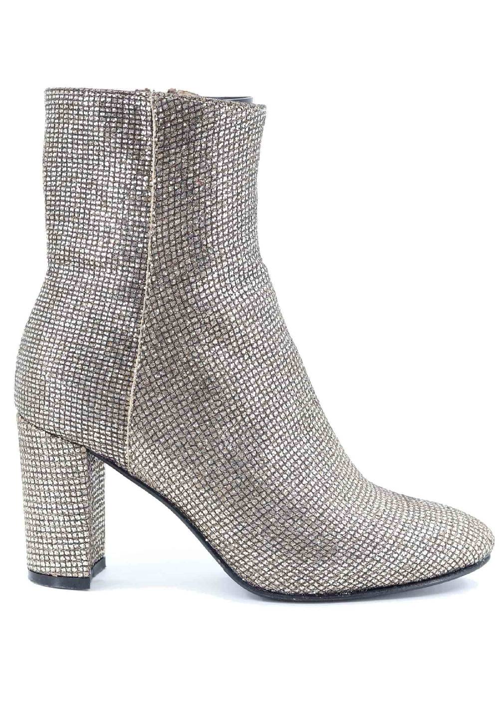 L'ARIANNA Stivaletti tr1692/g da donna in tessuto moon oro L'ARIANNA Stivaletti tr1692/g da donna in tessuto moon oro