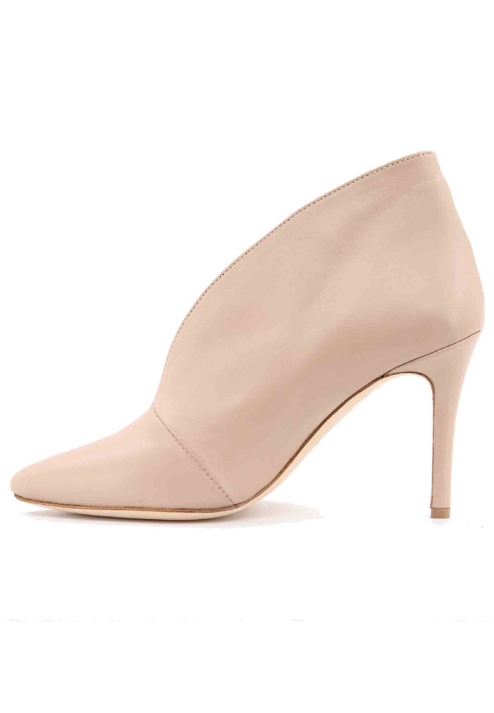 L'ARIANNA Tronchetto TR8008 In Pelle Nude Tacco Alto