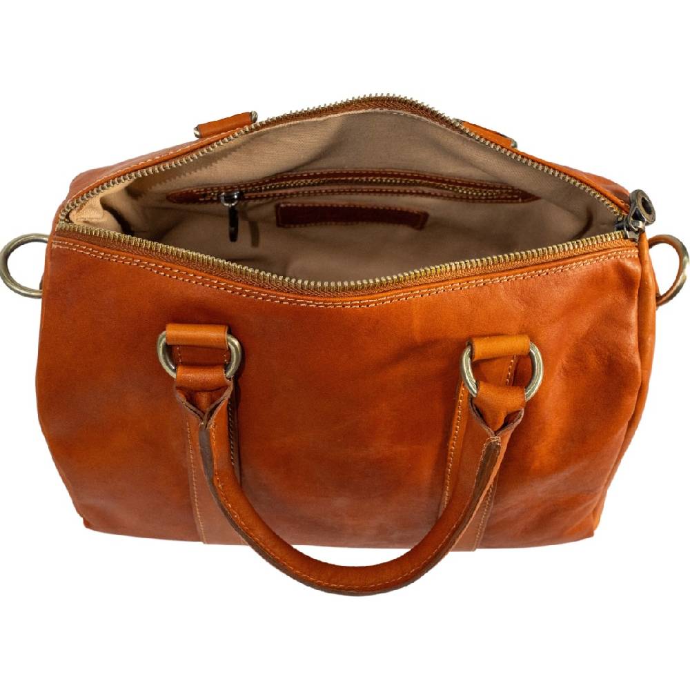 Lartigiano Del Cuoio Bauletto Artigianale In Pelle Di Vitello Fatto A Mano In Toscana