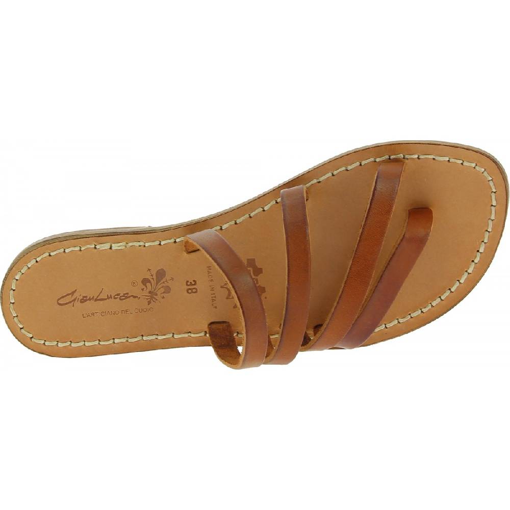 Lartigiano Del Cuoio Ciabatte Infradito Donna In Pelle E Cuoio Artigianali