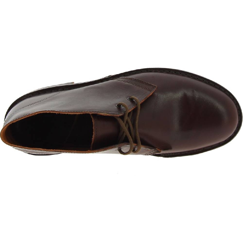 Lartigiano Del Cuoio Polacchine Da Donna In Pelle Marrone Scuro Fatte A Mano In Italia