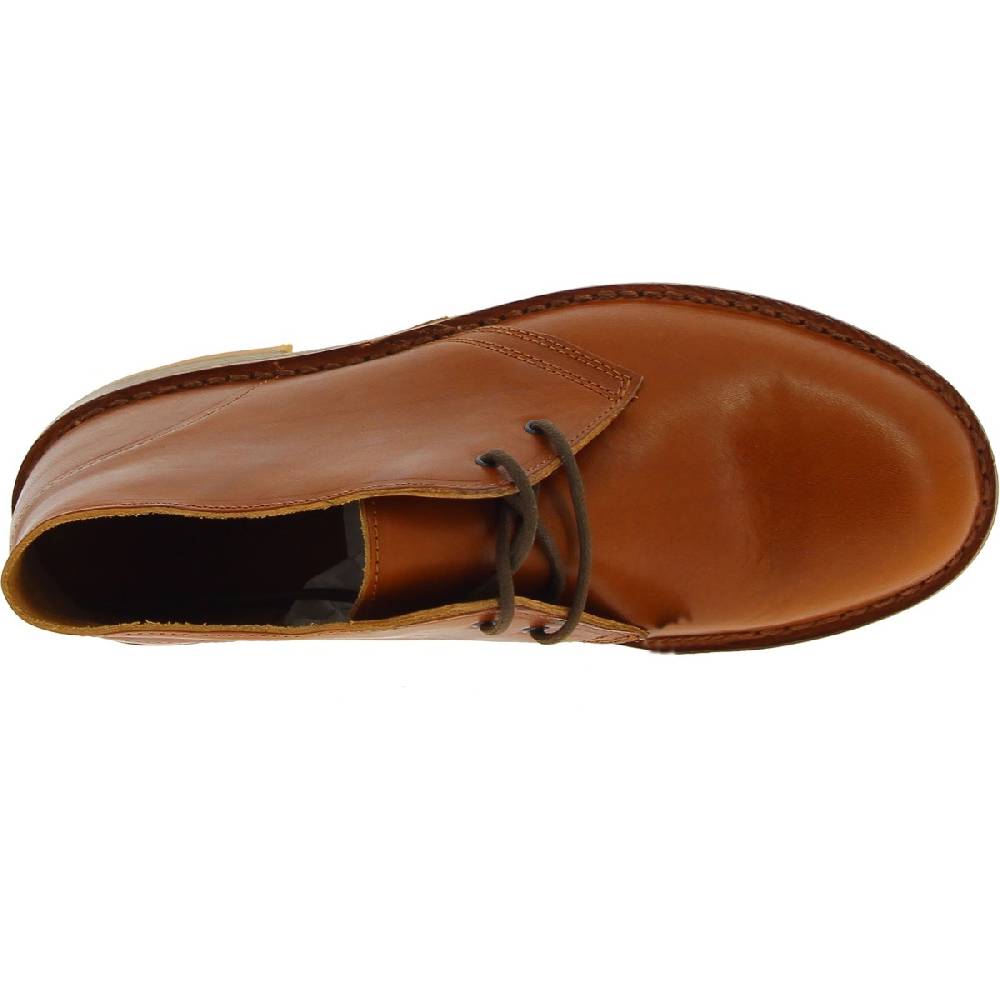 Lartigiano Del Cuoio Polacchine Da Uomo In Pelle Marrone Fatte A Mano In Italia