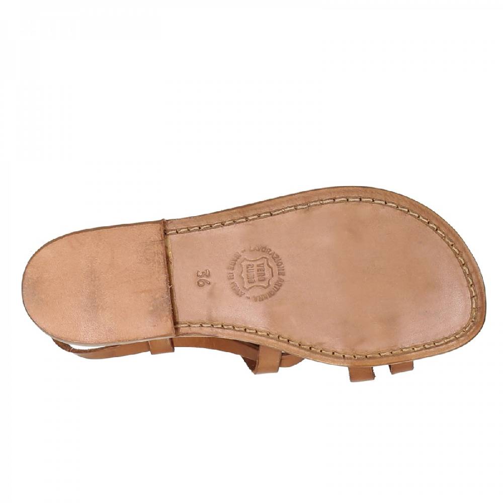Lartigiano Del Cuoio Sandali Donna In Cuoio Fatti A Mano