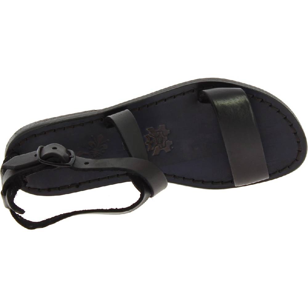 Lartigiano Del Cuoio Sandali Donna In Pelle Nero Fatti A Mano In Italia