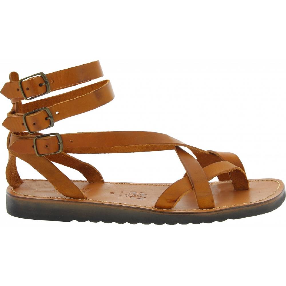 Lartigiano Del Cuoio Sandali Gladiatore Uomo In Pelle Con Suola In Gomma Spessa