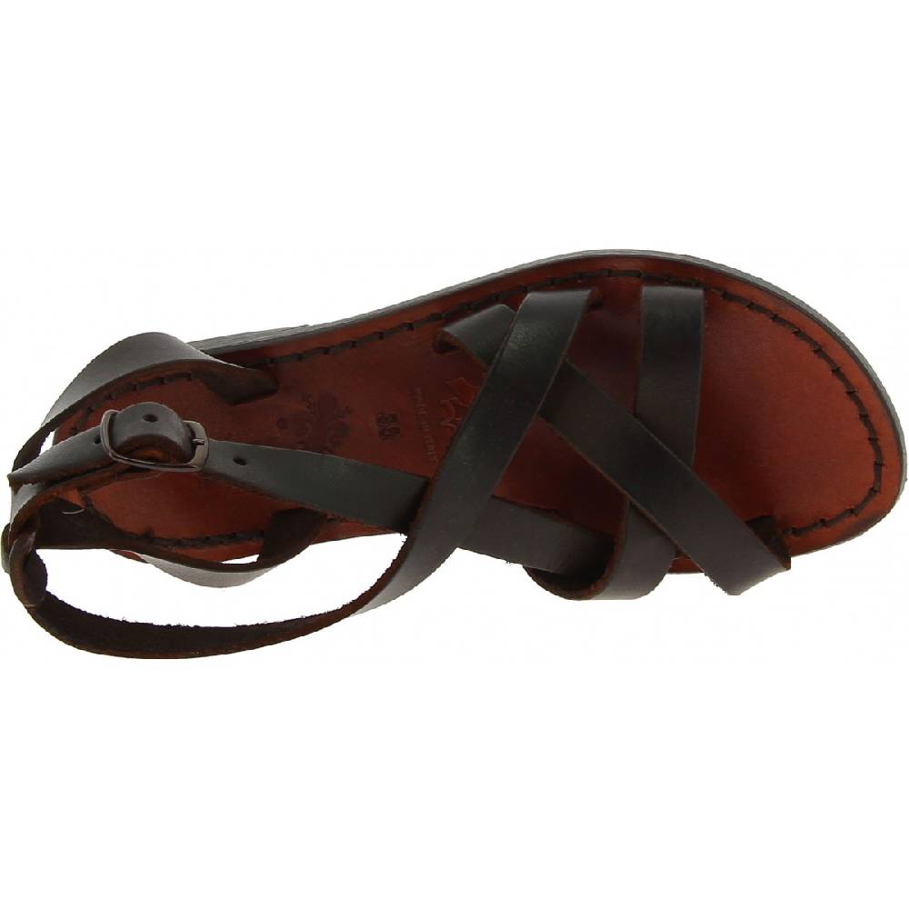 Lartigiano Del Cuoio Sandali In Cuoio Artigianali Testa Di Moro Da Donna