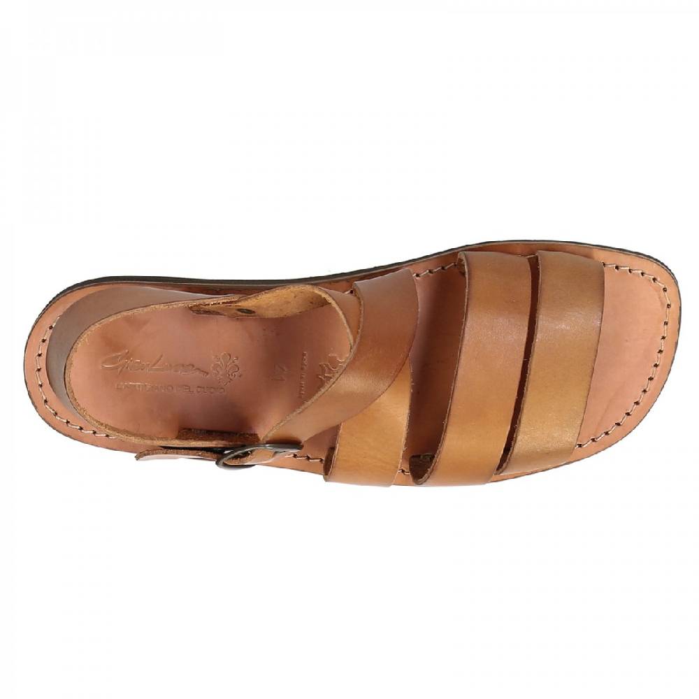 Lartigiano Del Cuoio Sandali In Cuoio Da Uomo Fatti A Mano In Pelle