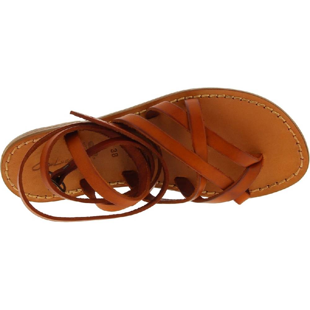 Lartigiano Del Cuoio Sandali Infradito Alla Schiava In Cuoio Fatti A Mano In Italia