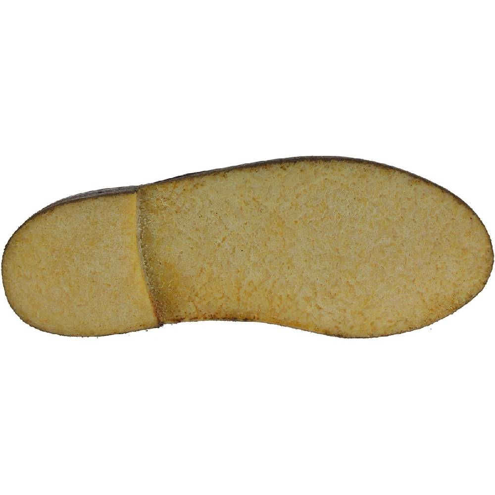 Lartigiano Del Cuoio Scarpe Basse Da Donna In Pelle Marrone Scuro Con Fodera Invernale