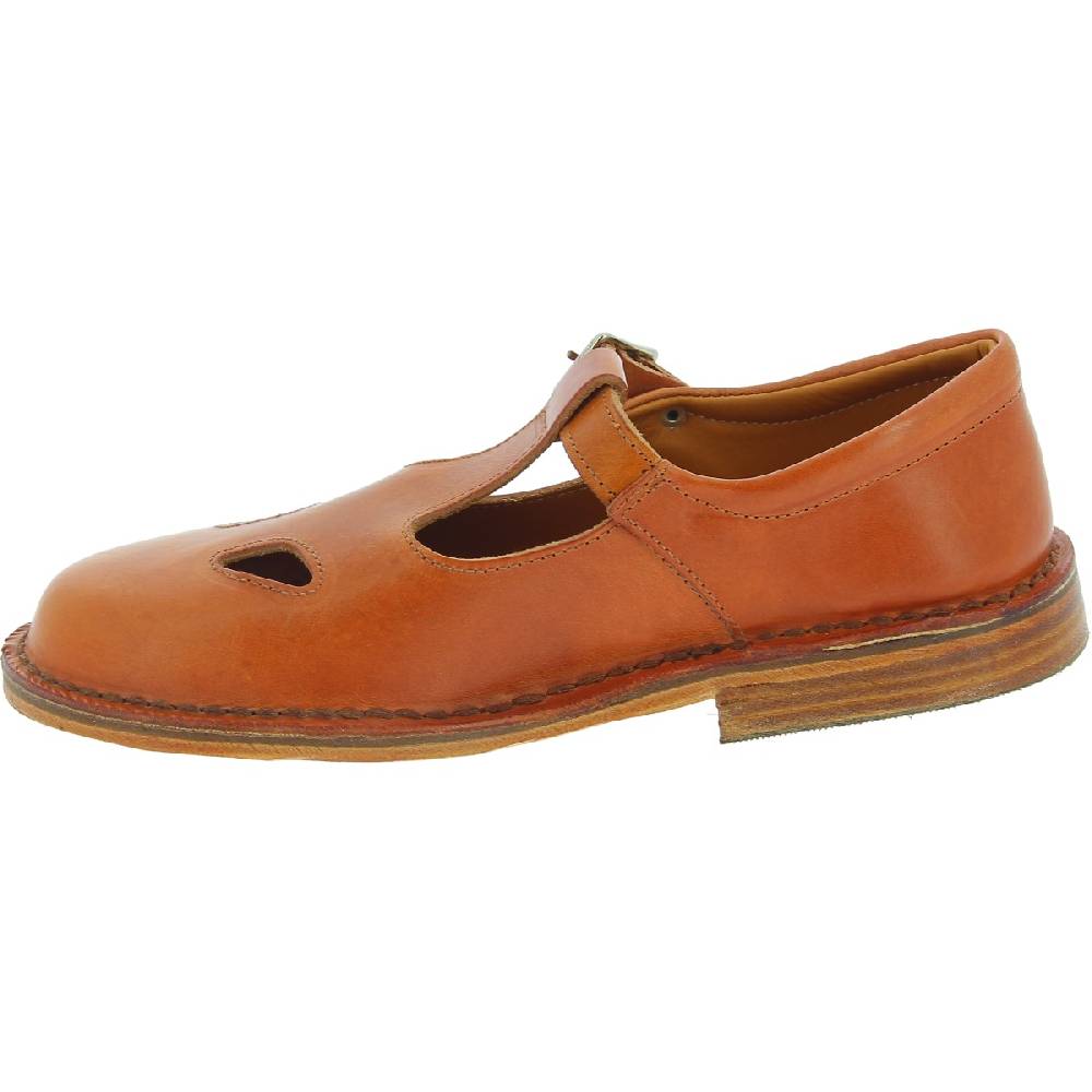 Lartigiano Del Cuoio Scarpe "occhi Di Bue" Da Donna In Pelle Marrone Fatte A Mano In Italia